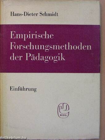 Empirische Forschungsmethoden der Pädagogik