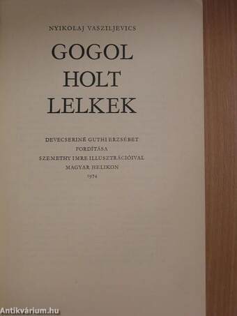 Holt lelkek