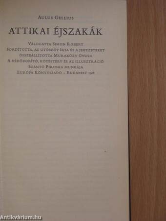 Attikai éjszakák