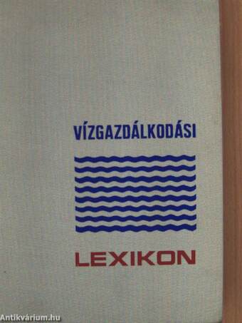 Vízgazdálkodási lexikon