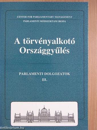 A törvényalkotó Országgyűlés