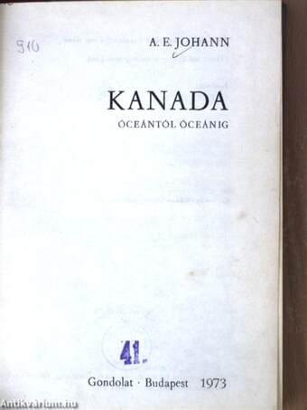 Kanada - óceántól óceánig