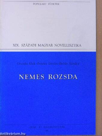 Nemes rozsda