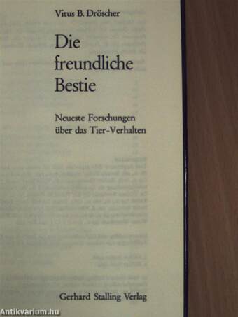 Die freundliche Bestie