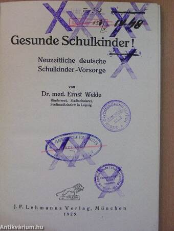 Gesunde Schulkinder!