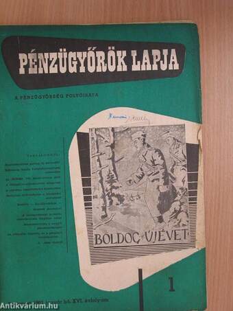 Pénzügyőrök Lapja 1950-1960. (vegyes számok)(28 db)