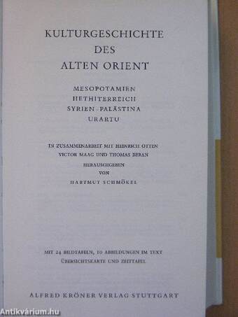 Kulturgeschichte des Alten Orient