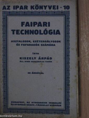 Faipari technológia