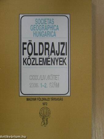 Földrajzi Közlemények 2006/1-4.