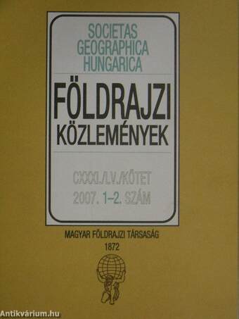 Földrajzi Közlemények 2007/1-4.