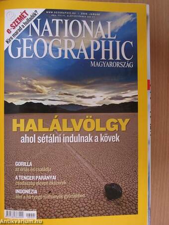 National Geographic Magyarország 2008. január-december I-II.