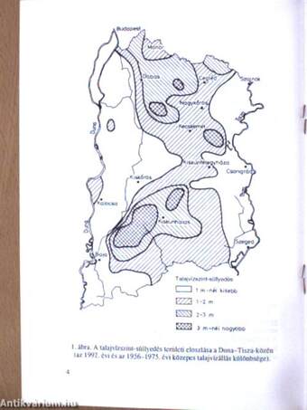 Talajvízszint-süllyedés a Duna-Tisza-közi hátságon