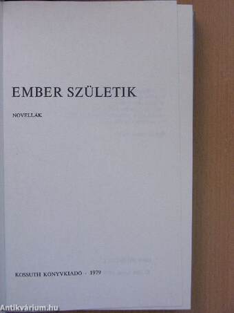 Ember születik