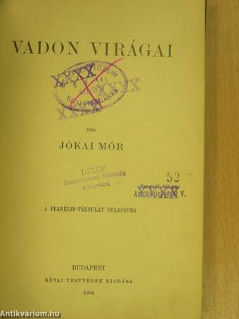 Vadon virágai