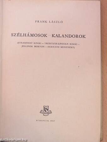 Szélhámosok-Kalandorok