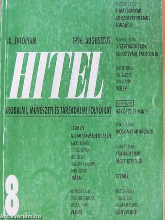 Hitel 1996. augusztus