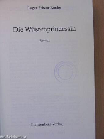 Die Wüstenprinzessin