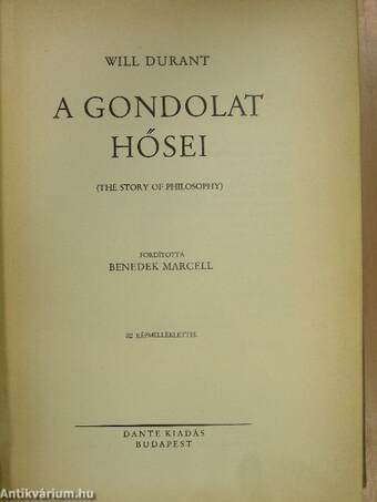 A gondolat hősei