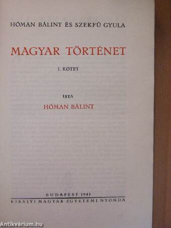 Magyar történet I-V.