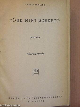 Több mint szerető