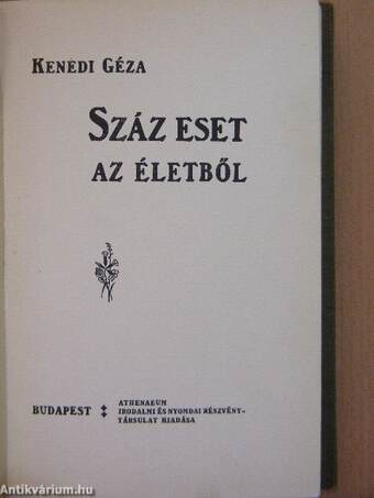 Száz eset az életből