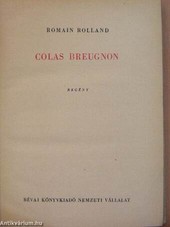 Colas Breugnon