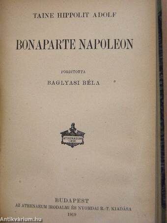 Schlemihl Péter csodálatos története/Mártha az ördög leánya/Volt egyszer egy király/Bonaparte Napoleon