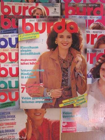 Burda 1990-1992. (vegyes számok)(14 db)