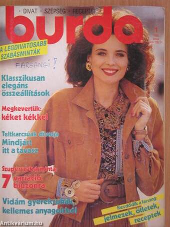 Burda 1990-1992. (vegyes számok)(14 db)