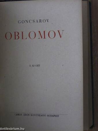 Oblomov I-II.