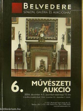 Belvedere 6. Művészeti aukció