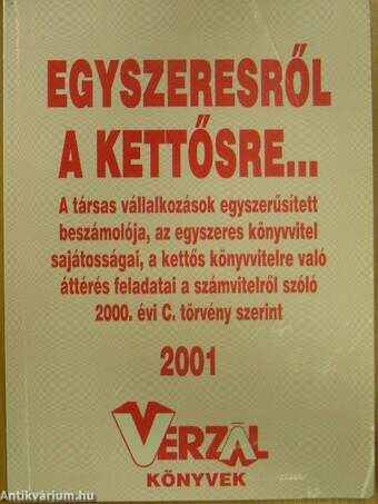 Egyszeresről a kettősre...