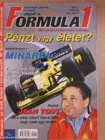 Formula-1 2001. (nem teljes évfolyam)