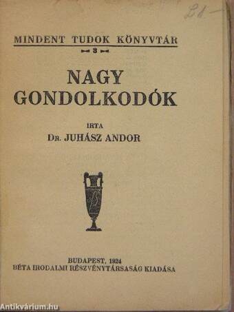 Nagy gondolkodók