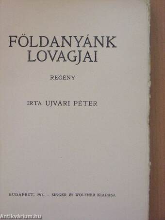 Földanyánk lovagjai