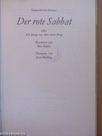 Der rote Sabbat