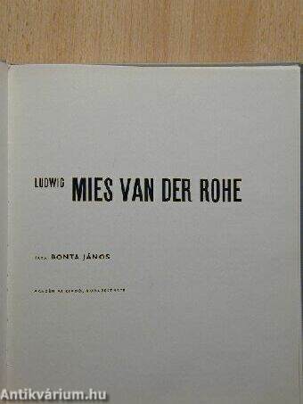 Mies van der Rohe