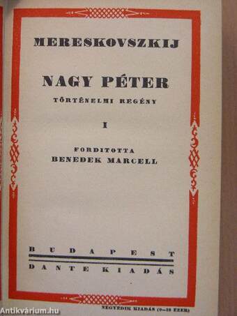 Nagy Péter I-II.