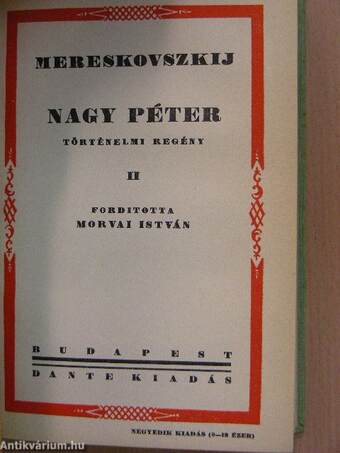 Nagy Péter I-II.