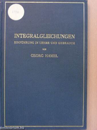 Integralgleichungen