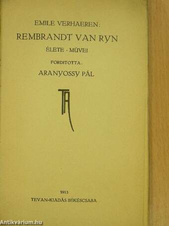 Rembrandt van Ryn