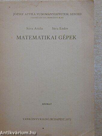 Matematikai gépek