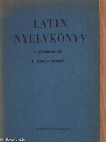 Latin nyelvkönyv I.