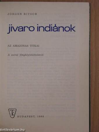 Jivaro indiánok