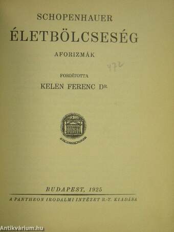 Életbölcseség