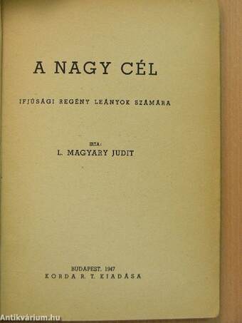 A nagy cél