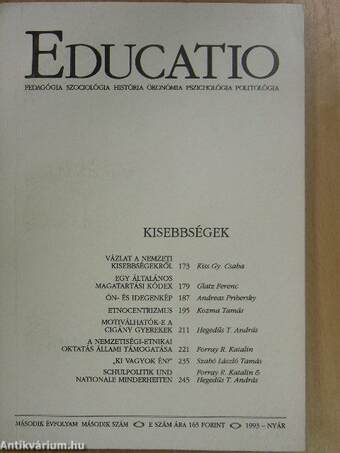 Educatio 1993. nyár