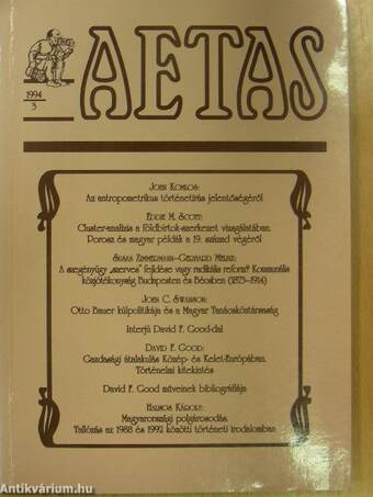 Aetas 1994/3.