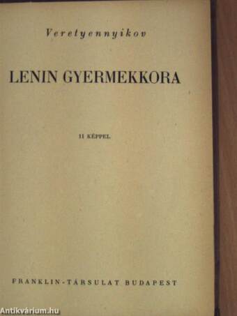 Lenin gyermekkora