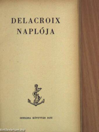 Delacroix naplója